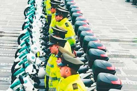 Prorrogan contrato para evitar parálisis de motos de Policía de Bogotá