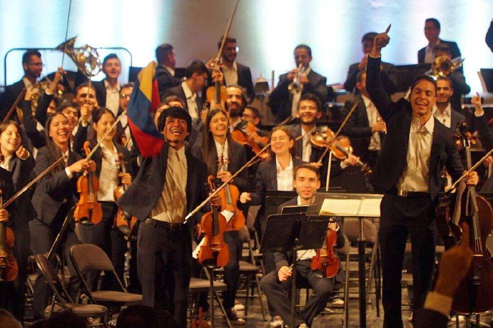 La Filarmónica Joven de Colombia en su gira por Centroamérica. / Cortesía