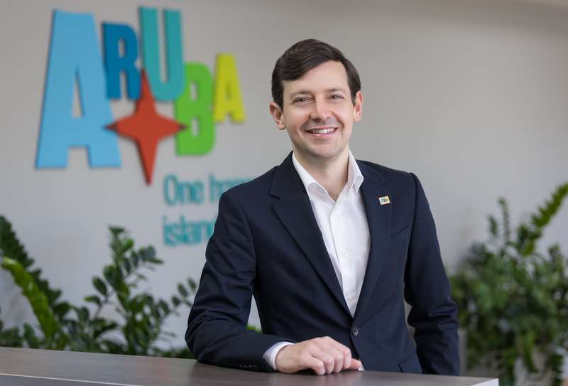 Jordan Schlipken, director de la oficina de turismo de Aruba en Latinoamérica.