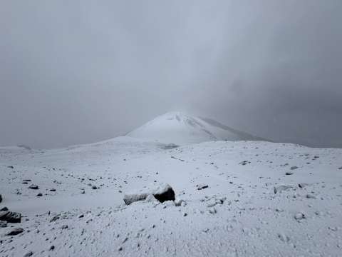 En imágenes: así se vieron algunas de las reciente nevadas en el país