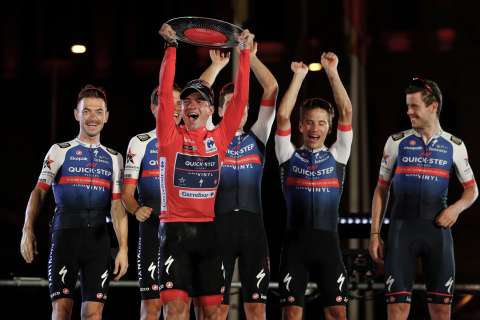 Remco Evenepoel, el futbolista que ganó la Vuelta a España