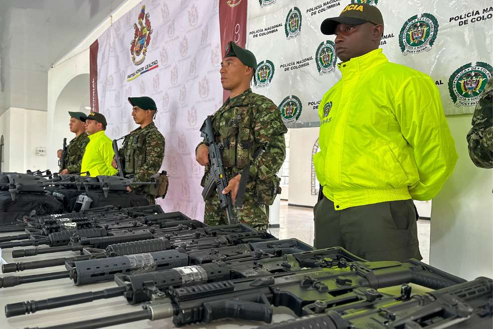 Incautan cerca de 300 granadas que habría sido ordenado por alias “Marlon”