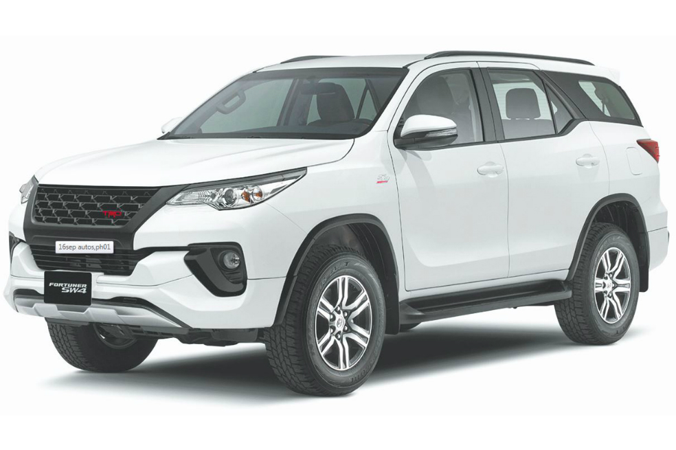 Fortuner SW4, uno de los autos de edición limitada que lanzó Toyota en su aniversario 50. / Cortesía