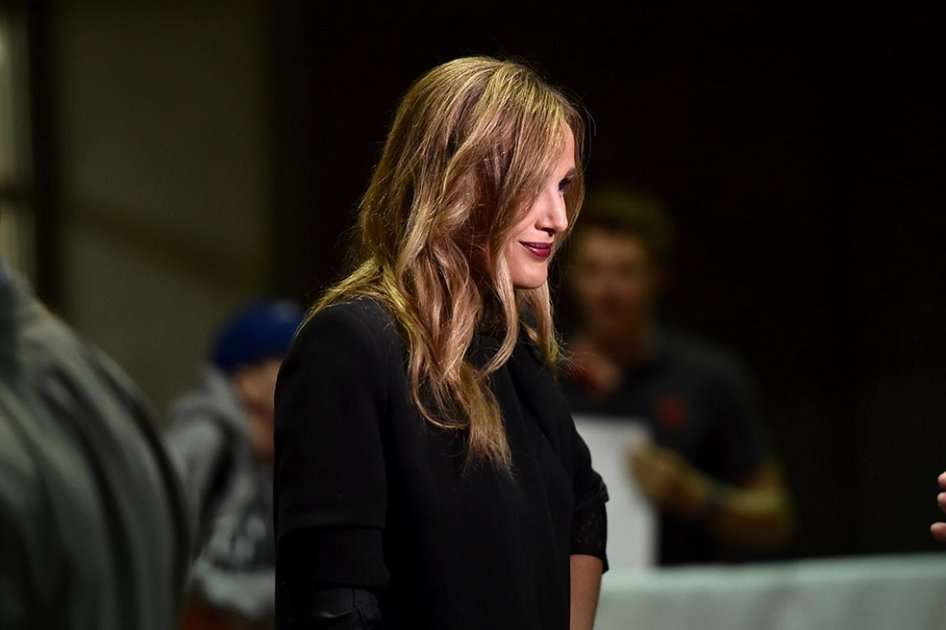Julia Ducournau, directora de la película "Raw". / AFP