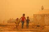 La inusual tormenta de arena que azota Oriente Medio