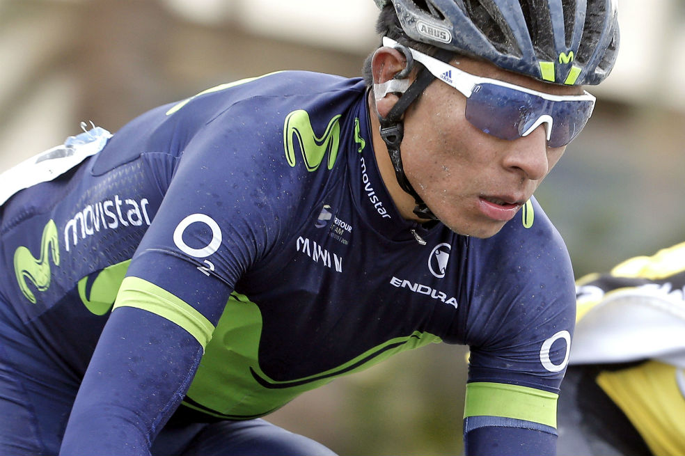 Nairo Quintana será el líder del equipo Movistar. / AFP