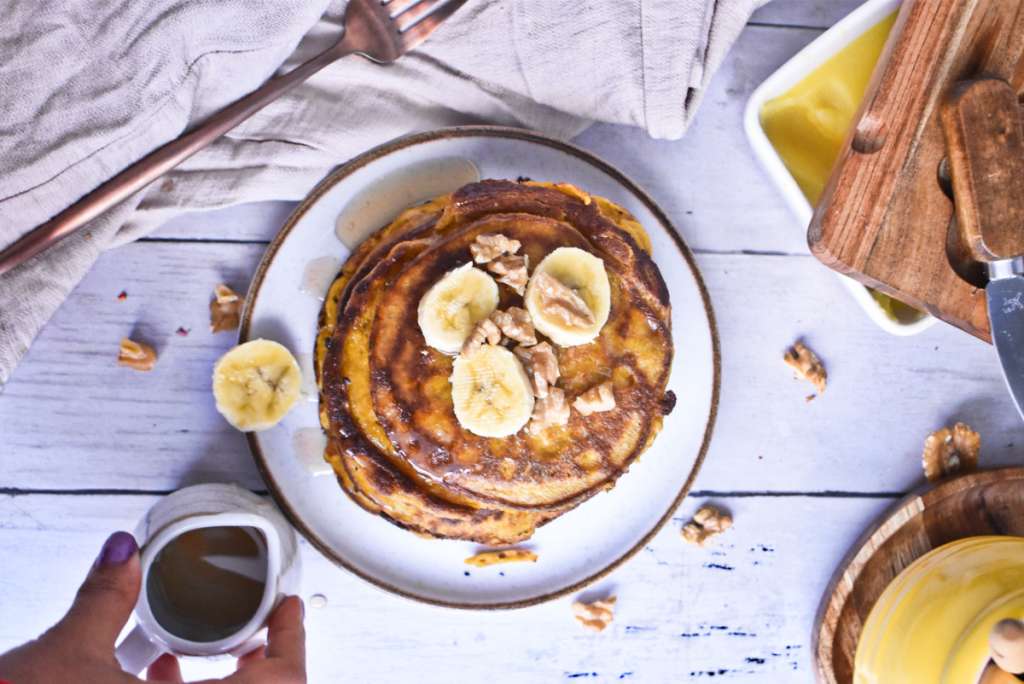 Pancakes de auyama