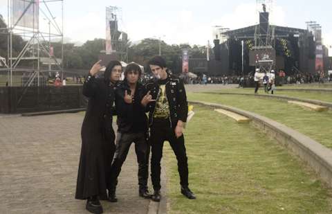 La moda de rock al parque