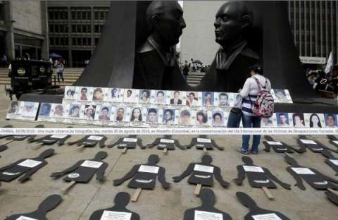 Casos de desaparición disminuyeron por proceso de paz, estima Medicina Legal
