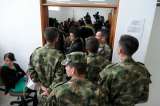 Los miembros de la fuerza pública condenados que respaldan la JEP