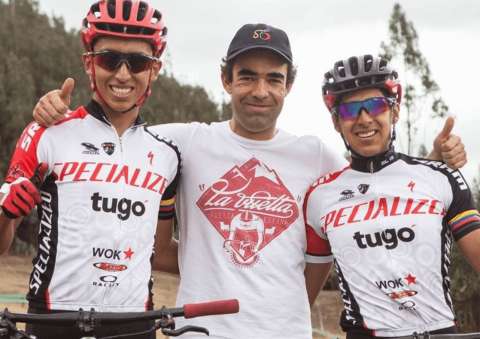 Brandon Rivera, el parcero del alma de Egan Bernal