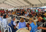 Foto de indígenas y Pablo Catatumbo publicada por Lafaurie no es del Paro Nacional 2021