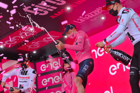 Así quedó la clasificación general del Giro de Italia 2020