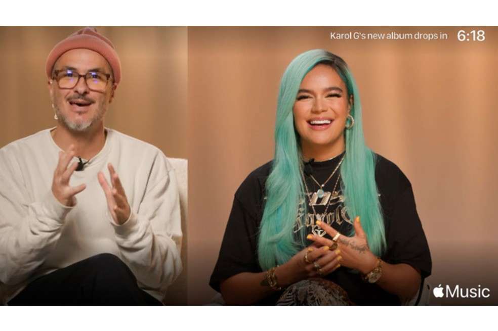 #FirstListenKarolG fue presentado por Zane Lowe, quien hablo con la artista sobre la creación del disco.