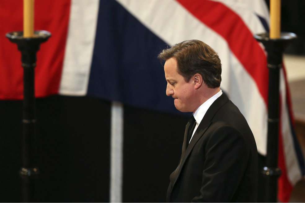 Para el FMI, los recortes del gobierno de David Cameron van a alta velocidad. / EFE