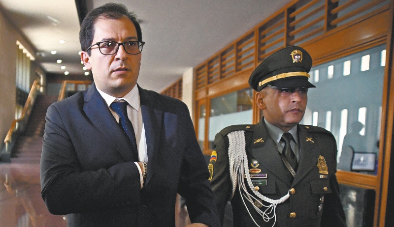 El fiscal Francisco Barbosa comenzó su periodo en febrero de 2020. / Gustavo Torrijos