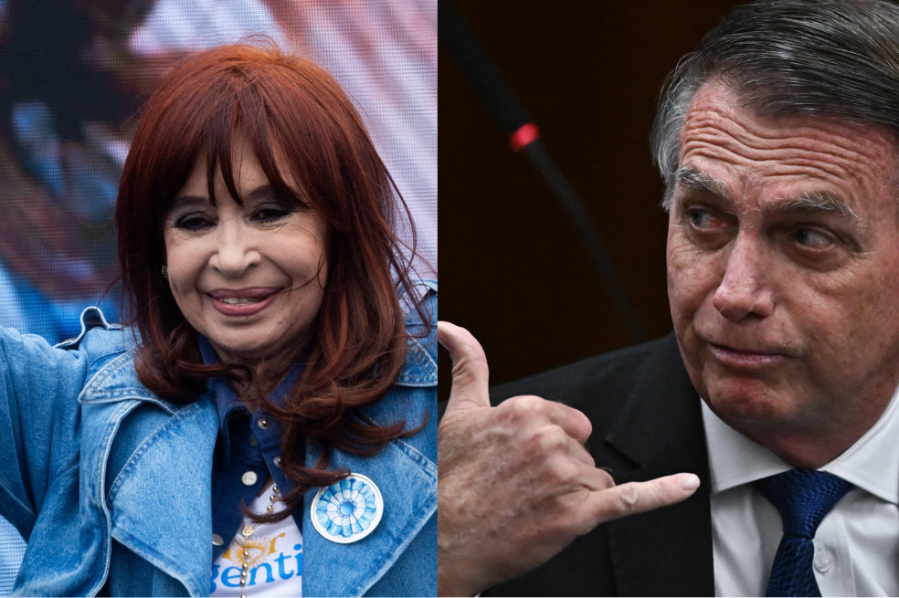 Cristina Fernández de Kirchner y Jair Bolsonaro han comparecido ante la justicia de sus respectivos países. Ella ya tiene una sentencia por corrupción, mientras que él apenas está en la etapa de rendir declaración.