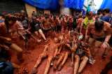 En fotos: así se vivió la tradicional fiesta de ‘Tomatina’ en Buñol