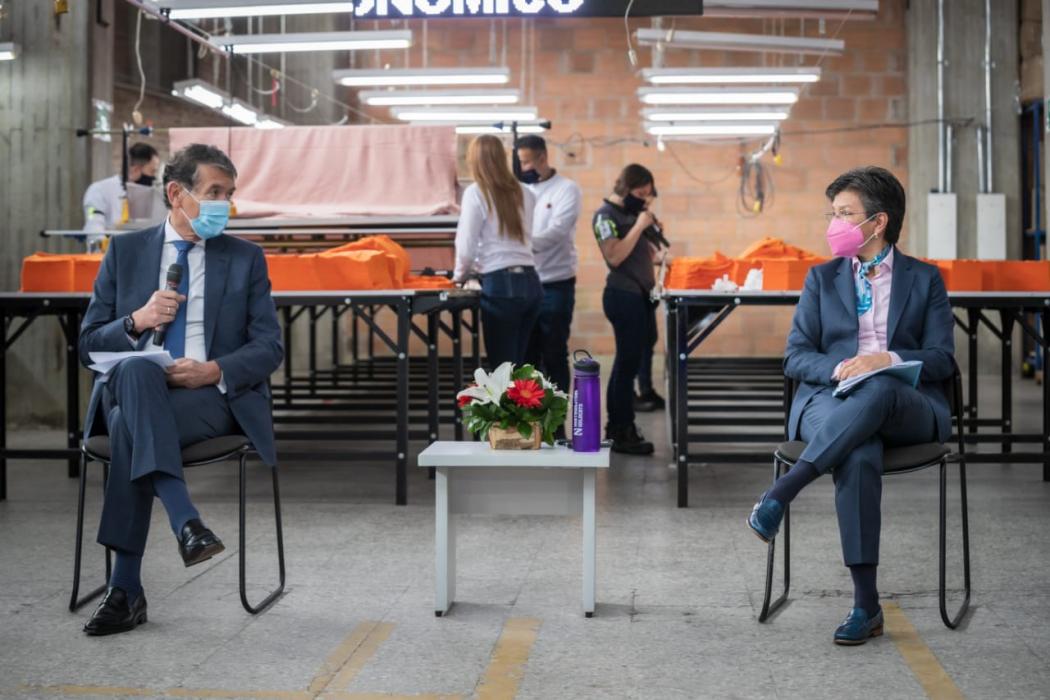 Gobierno y Alcaldía financiarán 80 % del salario de jóvenes y mujeres en Bogotá