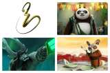 Algunos personajes de Kung Fu Panda 3