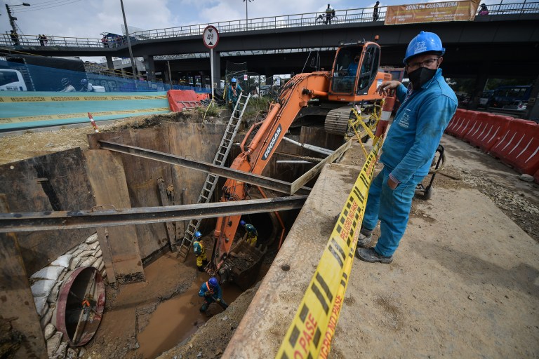 Metro de Bogotá: así avanza el traslado de redes del Acueducto