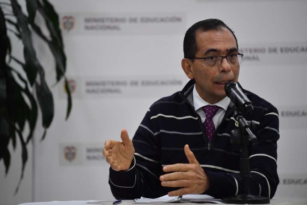 Presidente de la Asociación Colombiana de Universidades (ASCUN), en la reunión sobre el incremento de los precios en las universidades privadas.