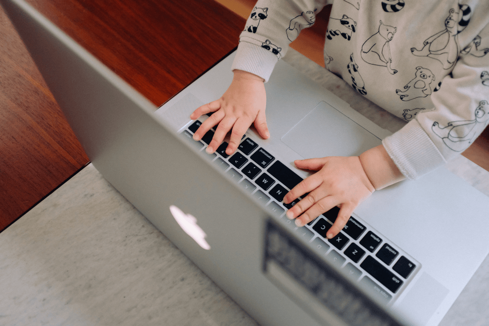 Clase virtual para niños