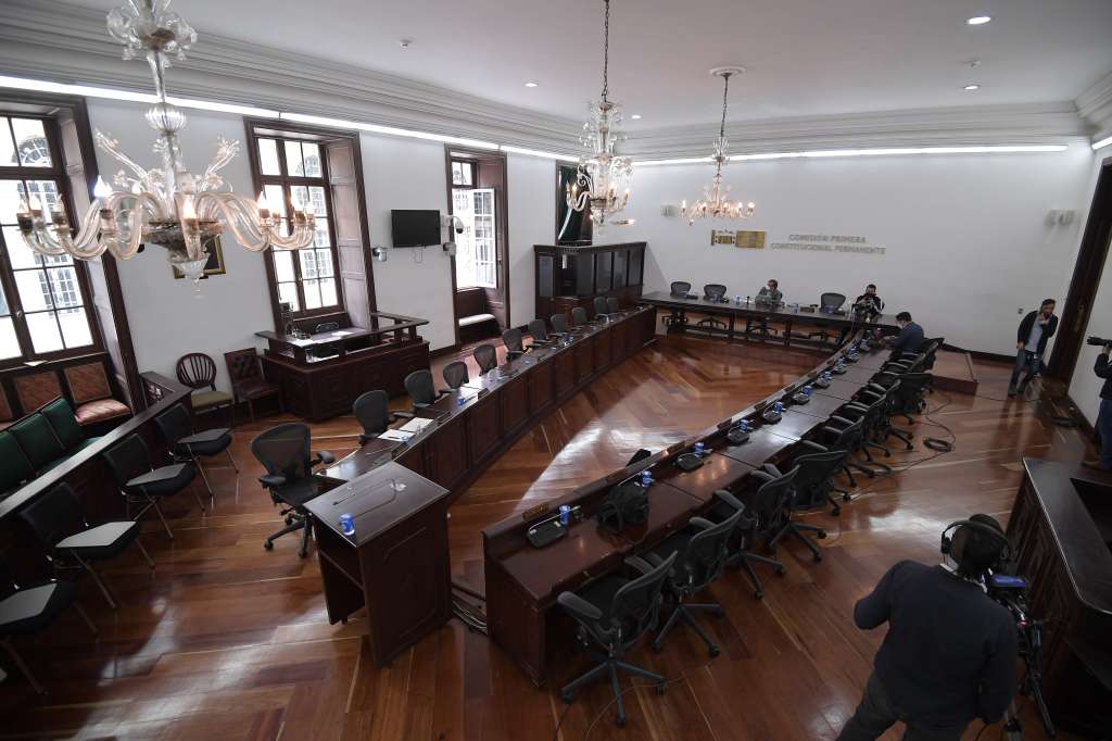 Senador de la República, en primer debate de control político sobre la demolición del Hospital San Juan de Dios, de manera semipresencial en la Comisión Primera de Senado en la nueva legislatura.
