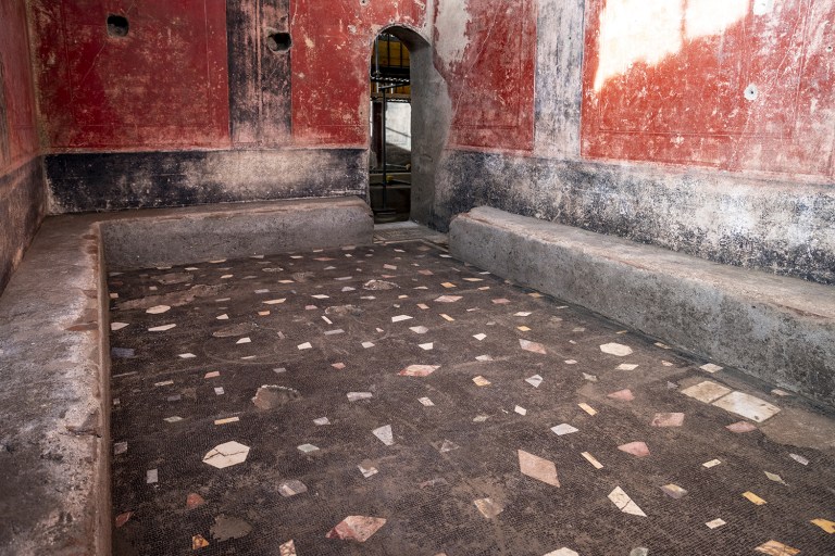 Descubren uno de los baños termales más grandes en antigua Pompeya