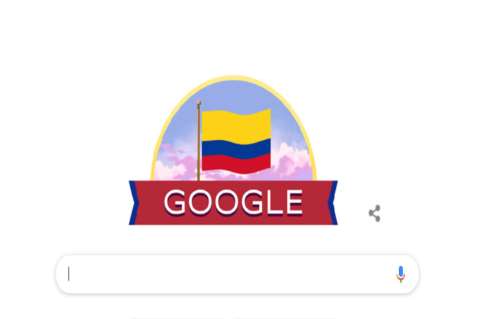 Con un doodle, Google celebra el Día de la Independencia de Colombia