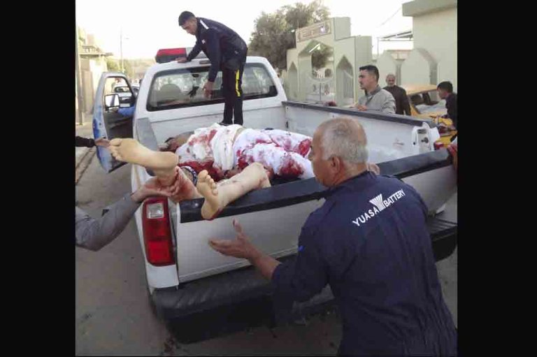 La huella violenta de la guerra en Irak