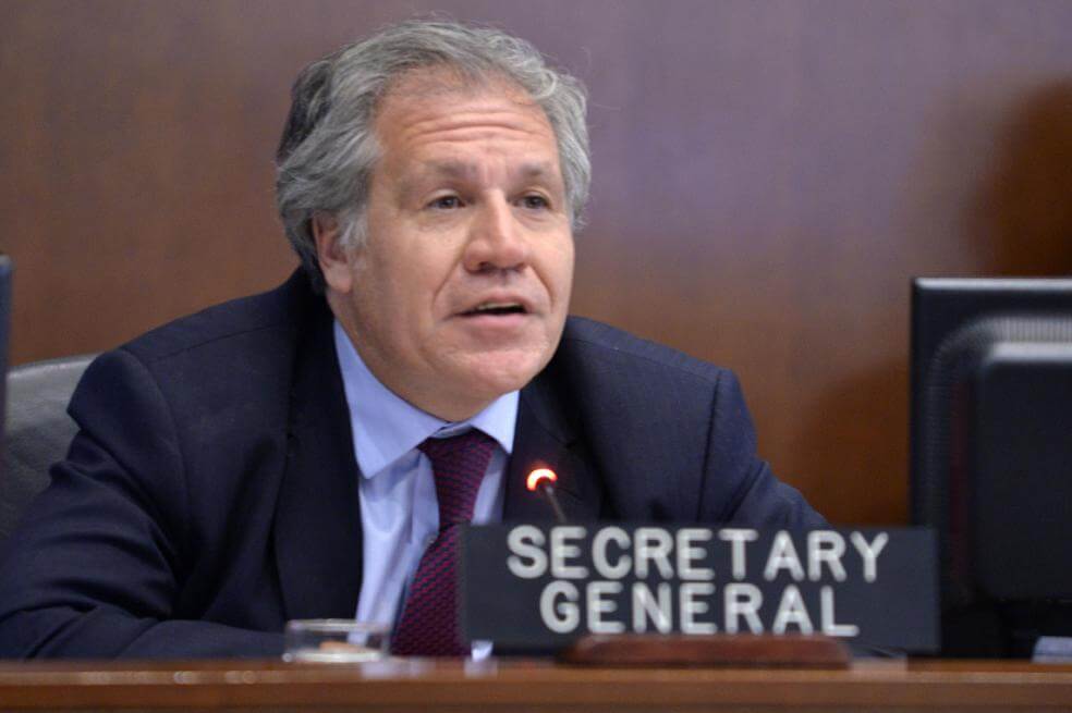 Luis Almagro bloqueó la renovación de su secretario ejecutivo, Paulo Abrao, lo cual desató numerosas críticas. / Archivo particular