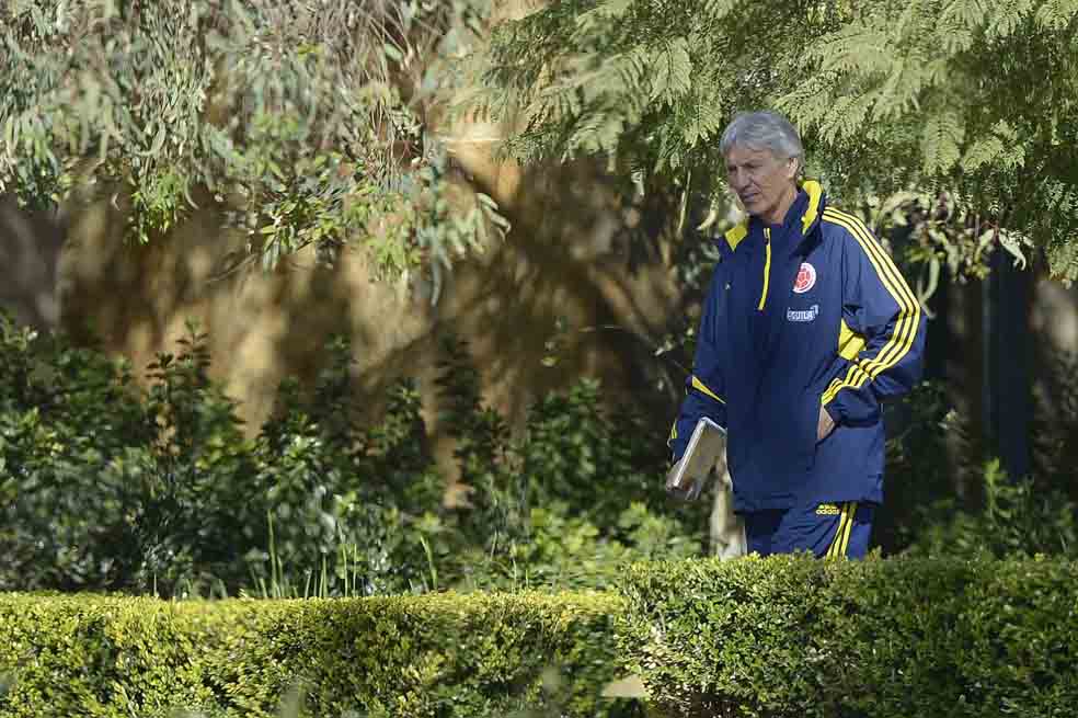 El técnico argentino, de 64 años, José Néstor Pékerman dirigirá su segundo mundial, pues con su país estuvo en Alemania 2006. / AFP