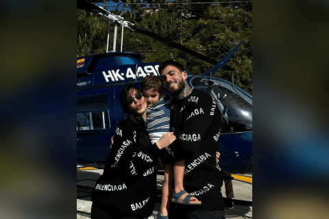 El regalo que Stephani Ruíz le dio al hijo de Mateo Carvajal por su cumpleaños