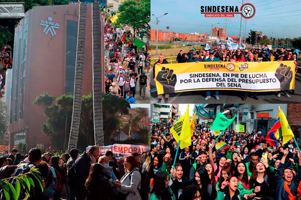 Sindesena, sindicato de empleados públicos del SENA.