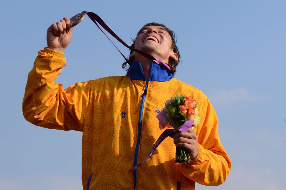 Carlos Oquendo, ahora medallista olímpico / Agencias