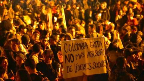 Capturan a los presuntos responsables del asesinato del líder social José Rafael Solano