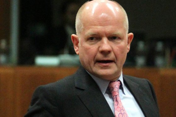 William Hague, ministro de Relaciones Exteriores del Reino Unido/ EFE