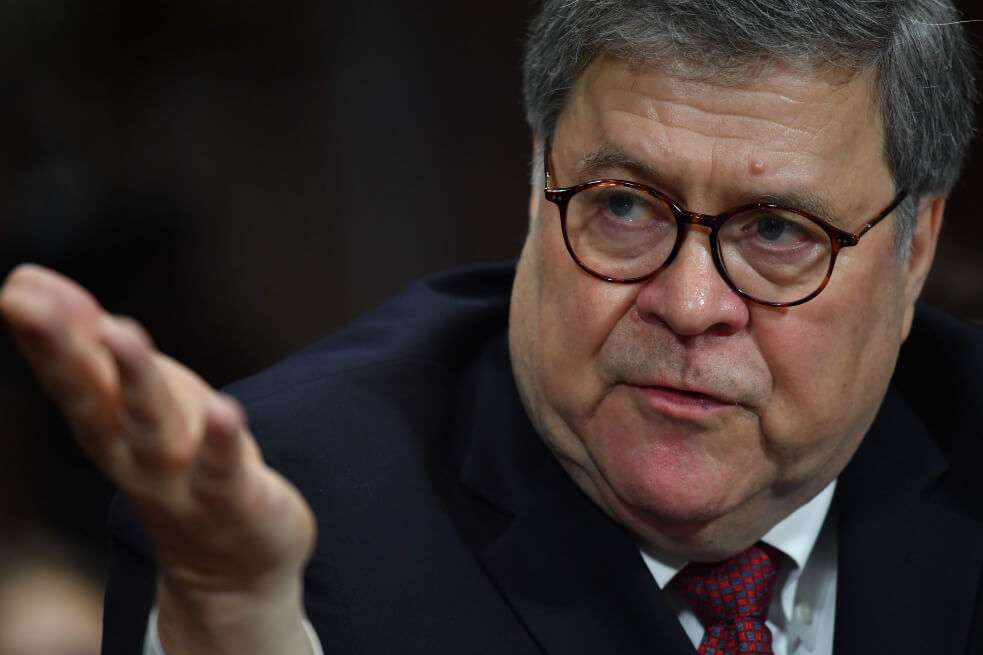 El fiscal general, William Barr, ordenó este martes cambios en la prisión en donde estaba Jeffrey Epstein. / AFP