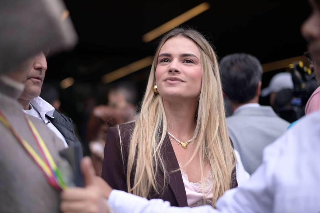 Esposa de Abelardo de la Espriella, durante el empalme con el gobierno saliente de Gustavo Petro