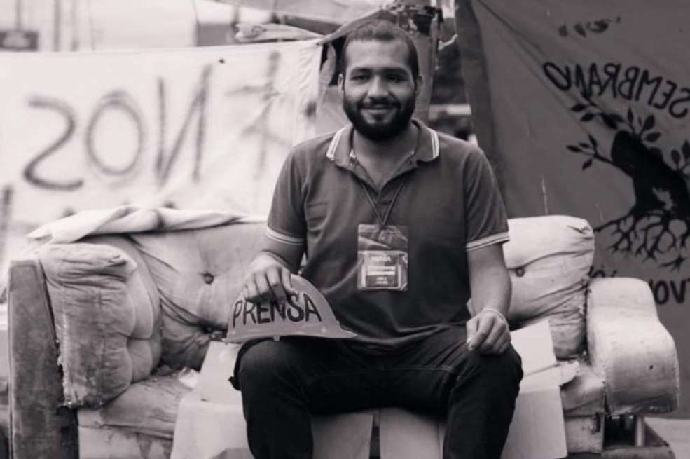 Esteban Mosquera, líder estudiantil.