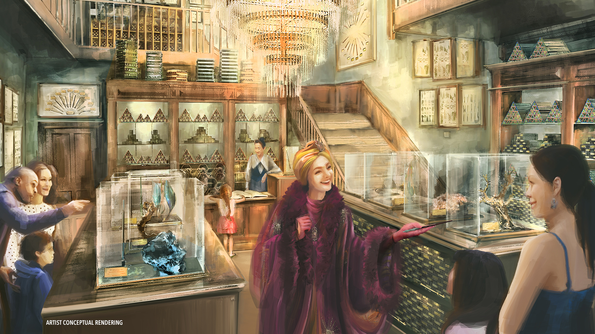 Cosme Acajor Baguettes Magique: es la principal tienda de varitas mágicas de París. Allí, los visitantes podrán adquirir algunas de las mejores del mundo, diseñadas por Cosme Acajor.