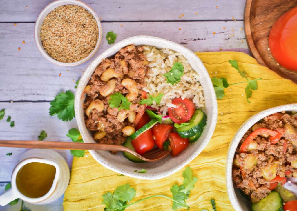 Bowl de carne