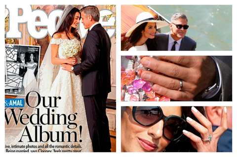 Las fotos exclusivas de la boda de George Clooney y Amal Alamuddin