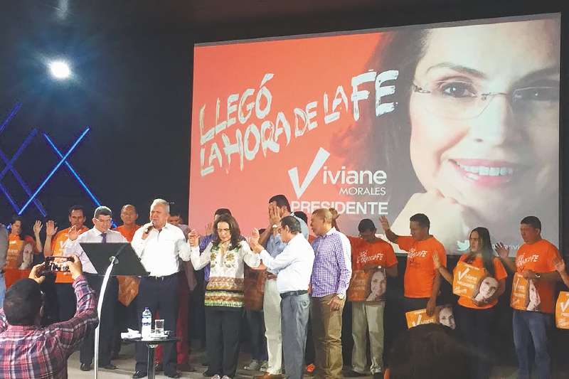 Viviane Morales había dicho que su candidatura representaba a las iglesias evangélicas de toda Colombia.   / Archivo particular