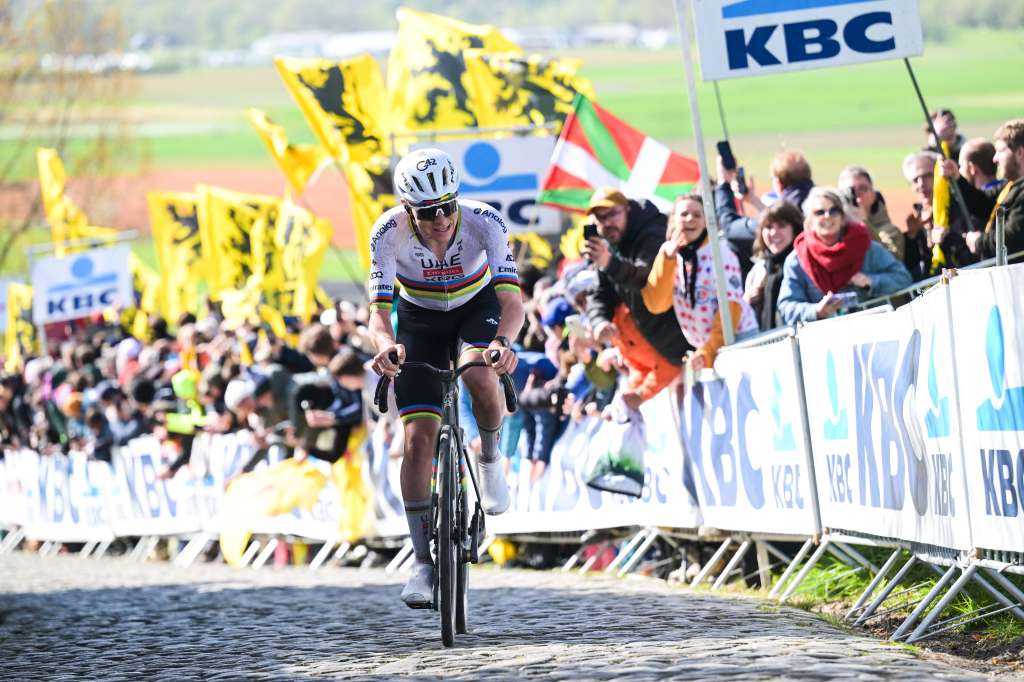 Tadej Pogacar, campeón del Tour de Flandes 2026.