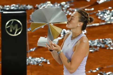 Sabalenka, imbatible en la Caja Mágica: ganó su tercer título en el Madrid Open