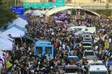 Las protestas bloquean Bangkok