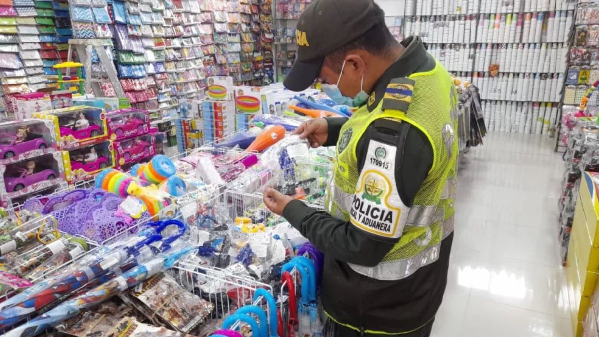 Los operativos se adelantaron en el centro de Bogotá.