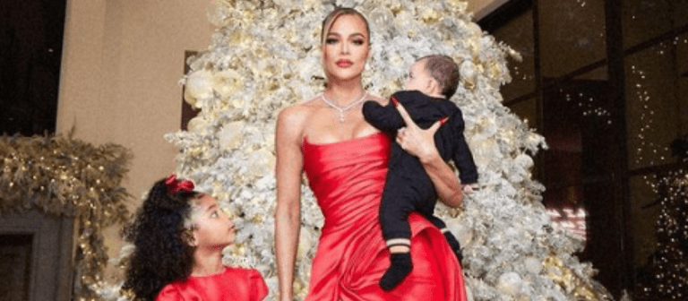 Khloé Kardashian revela por primera vez el rostro de su segundo hijo